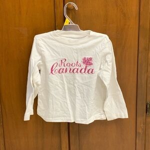 Roots Canada long sleeve T shirt size 5T
